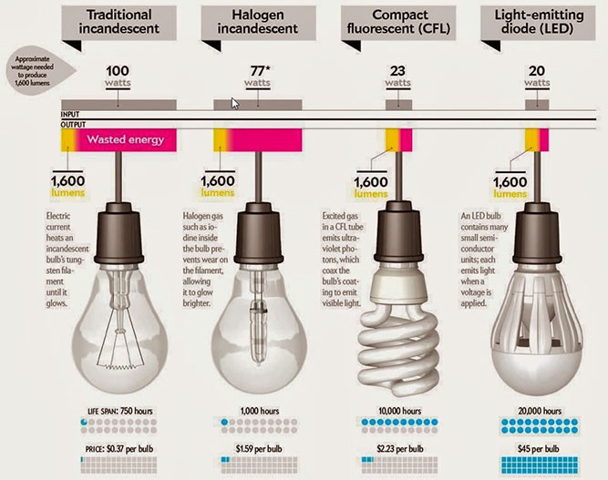 Traditional incandescent on sale light bulbs