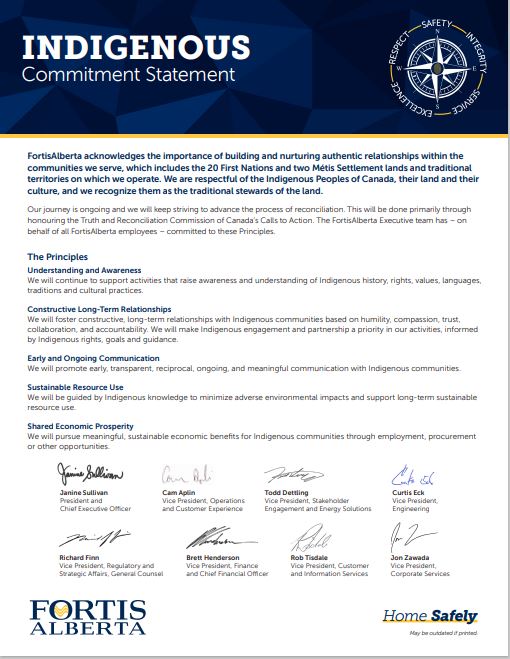 Indigenous Commitment Statemen