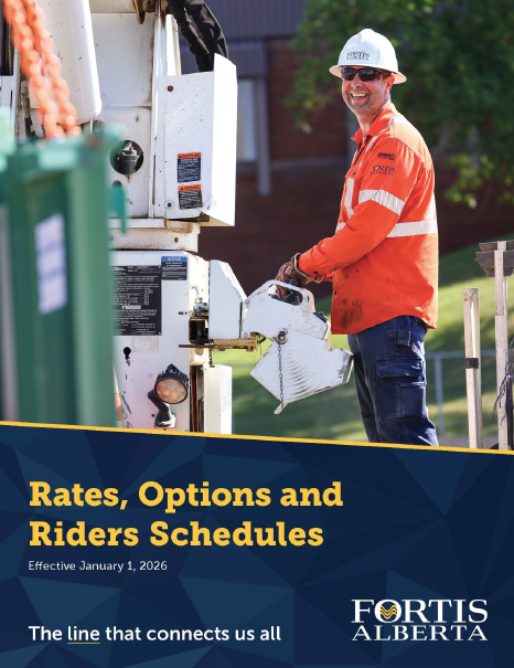 2026 Rate Options and Rider Schedules